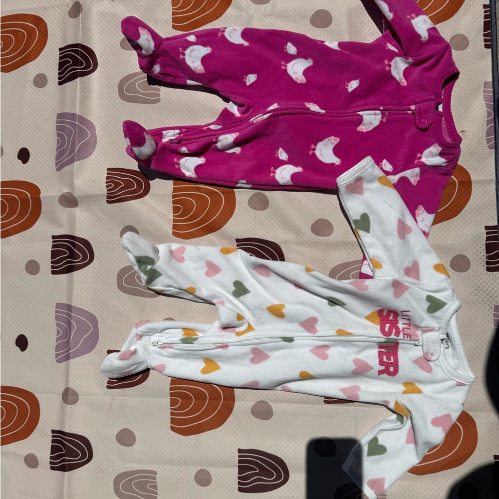 Carter's Baby Onesie with Colorful Hearts